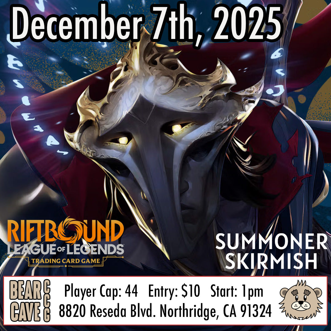 Riftbound Summoner Skirmish December 7th at 1pm