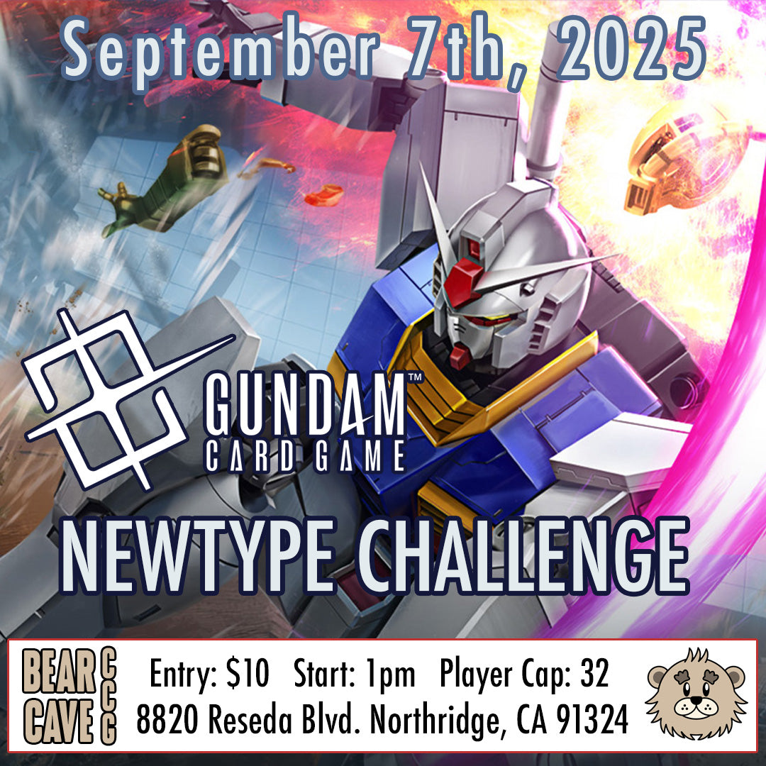 Gundam TCG Newtype Challenge September 7th 1pm