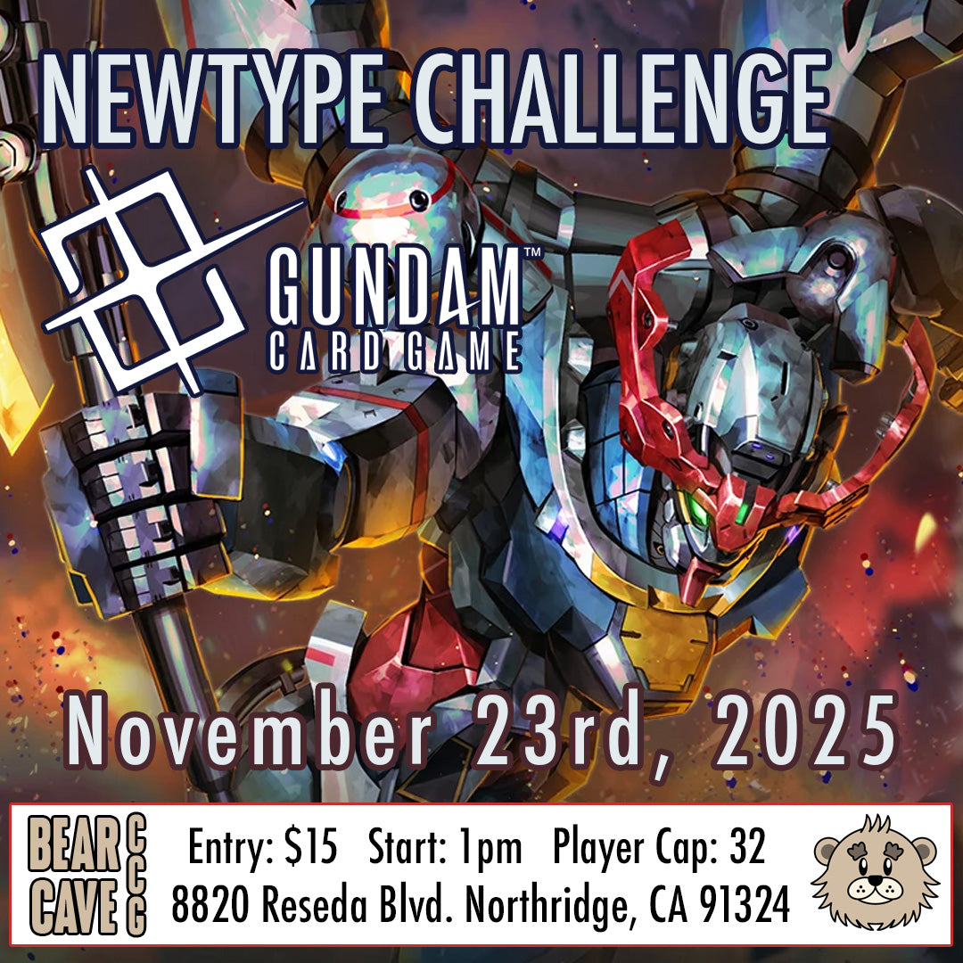 Gundam TCG Newtype Challenge November 23rd 1pm